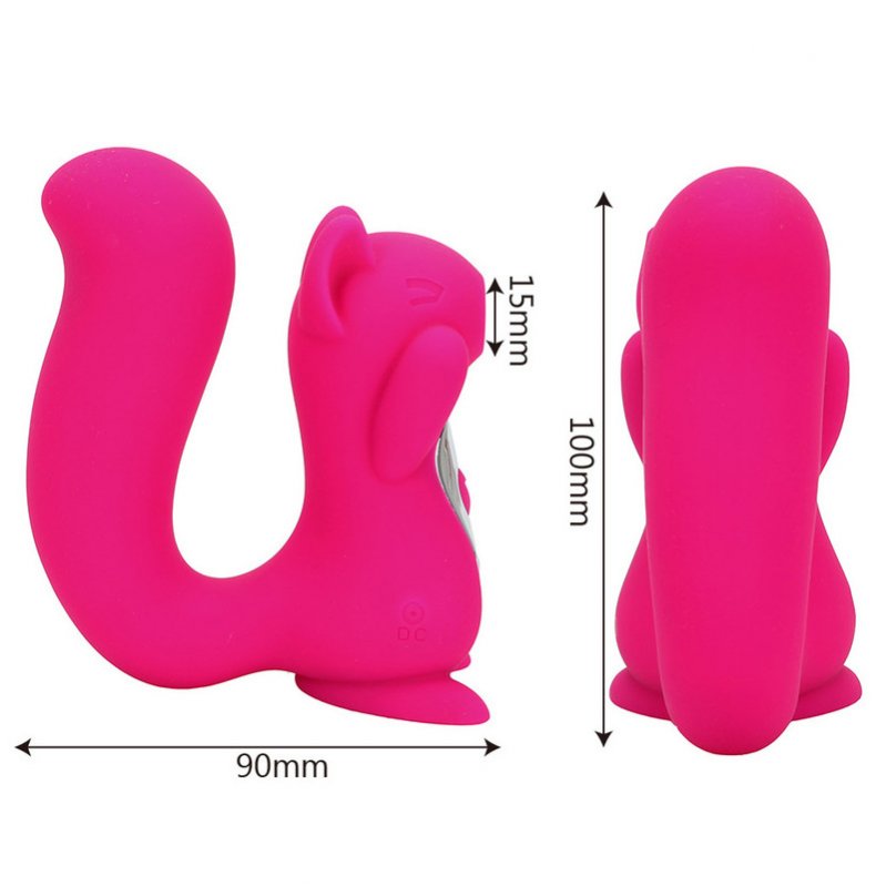 J's Playhouse® Screwy Squirrel Air-Pulse & G-spot Vibe - Asst. Colors