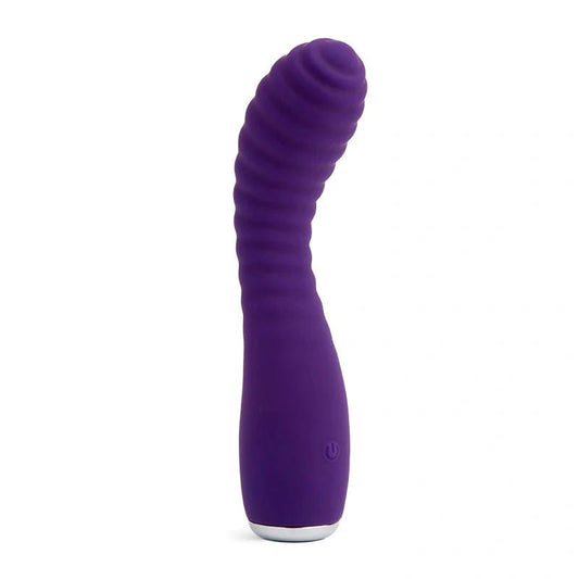 Nu Sensuelle Lola Nubii Flexibile Rechargeable Silicone Warming Vibrator - Purple/Silver