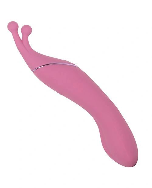 CalExotics Tempt & Tease 2 In 1 Massager Kiss -Pink