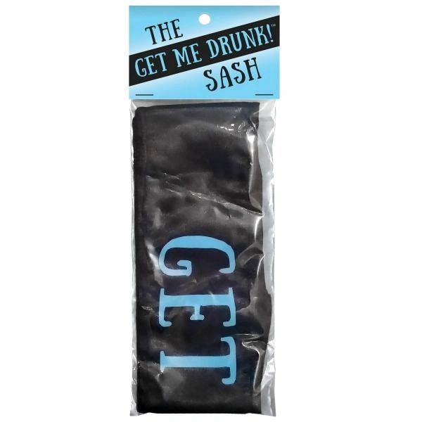 Get Me Drunk! Sash - Black And Blue