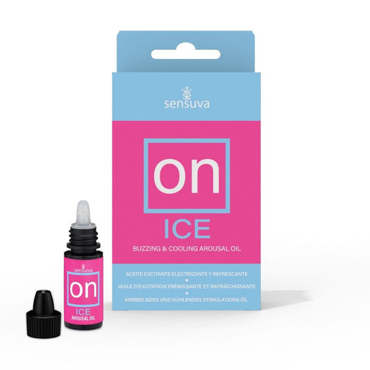 Sensuva On Ice Arousal Oil 5ml Bottle