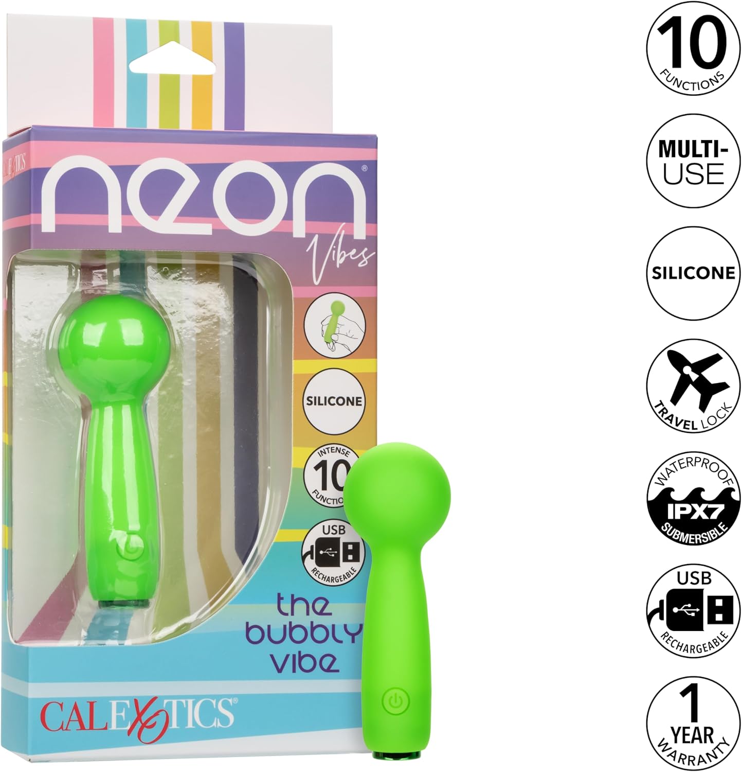 CalExotics Neon Vibes The Bubbly Vibe - Green