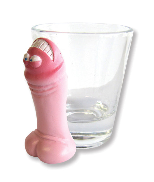 Smiling Pecker Shot Glass - Smiling Pecker Shooter Glass