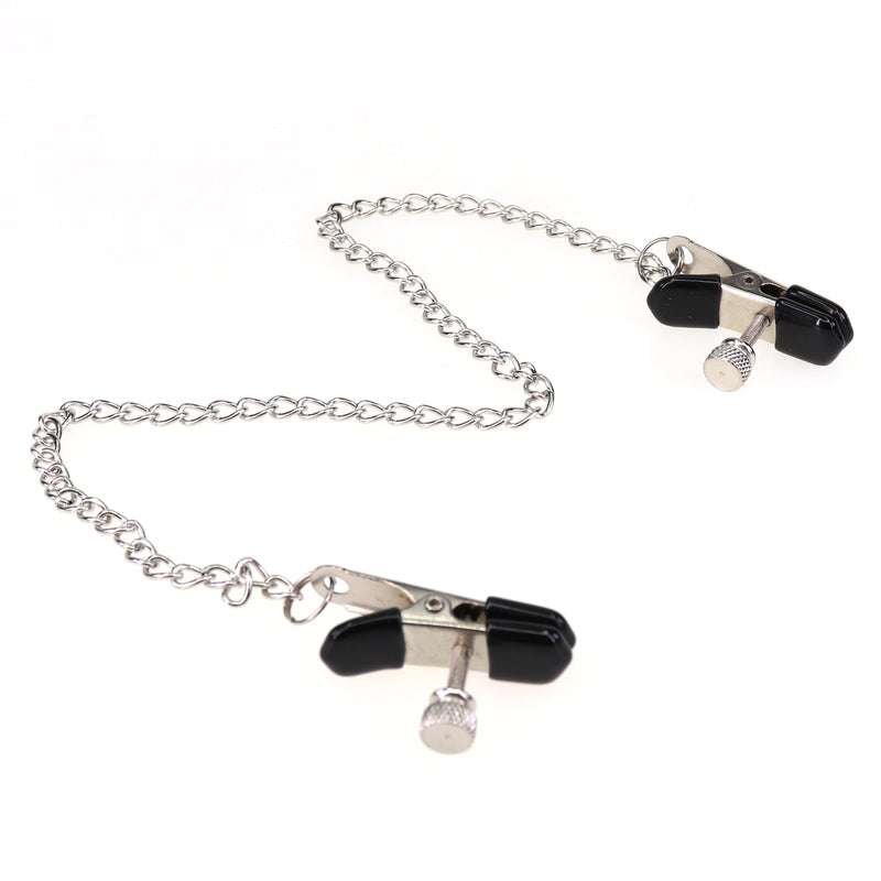 Show Me The Ropes Classic Clamps With Silver Chain
