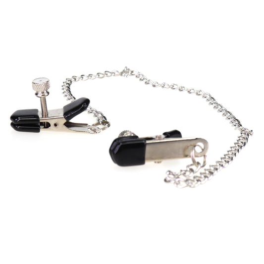 Show Me The Ropes Classic Clamps With Silver Chain