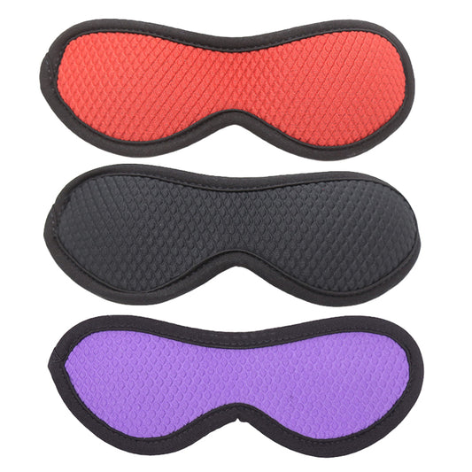 Show Me The Ropes Soft Plush Blindfold - Pick Your Color