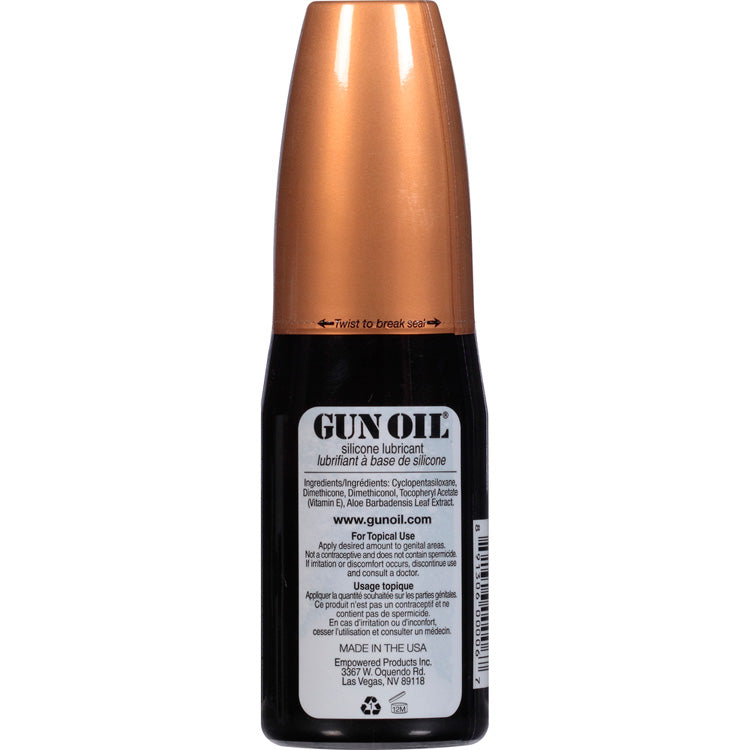 Gun Oil Silicone Based Lubricant - Asst. Sizes Available