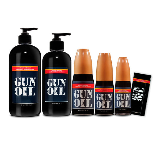 Gun Oil Silicone Based Lubricant - Asst. Sizes Available