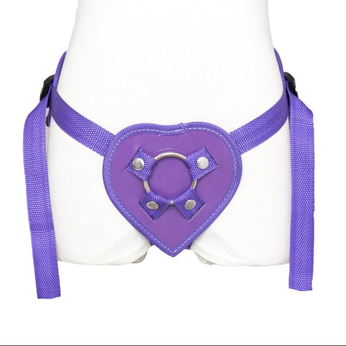 Harness The Power With All Your Heart Adjustable Strap-On Harness