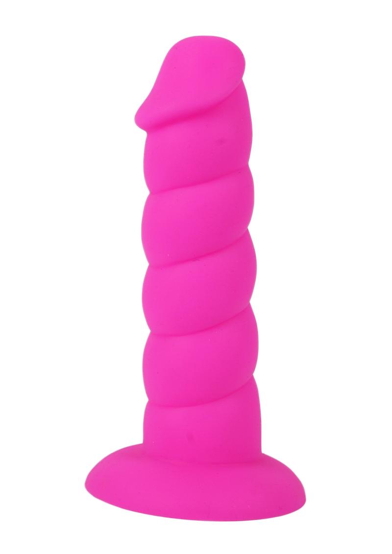 Suga Daddy Silicone Dildo 5.5" - Pink