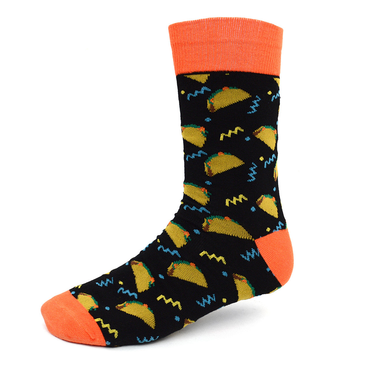 Parquet Men's Tacos Novelty Socks - Pick Your Color
