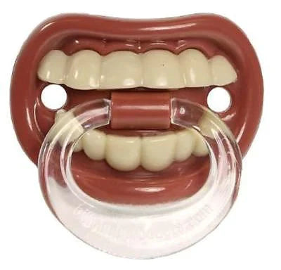 Billy Bob Pacifier Thumb Sucker - Clear Ring