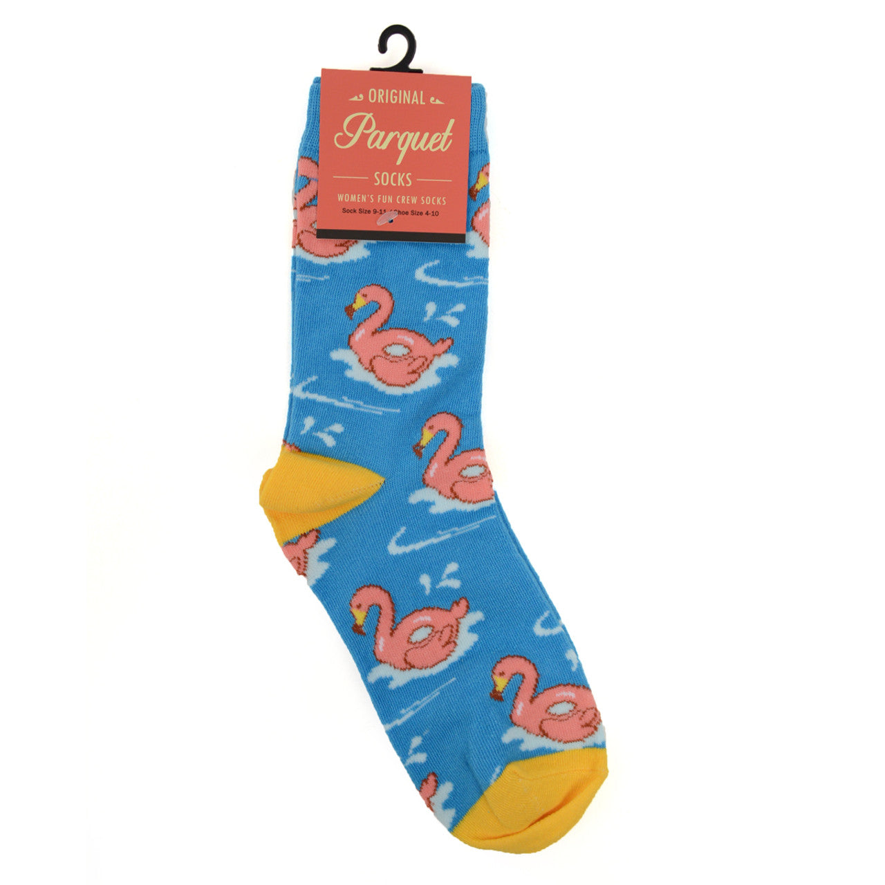 Parquet Women's Flamingo Tube Novelty Socks